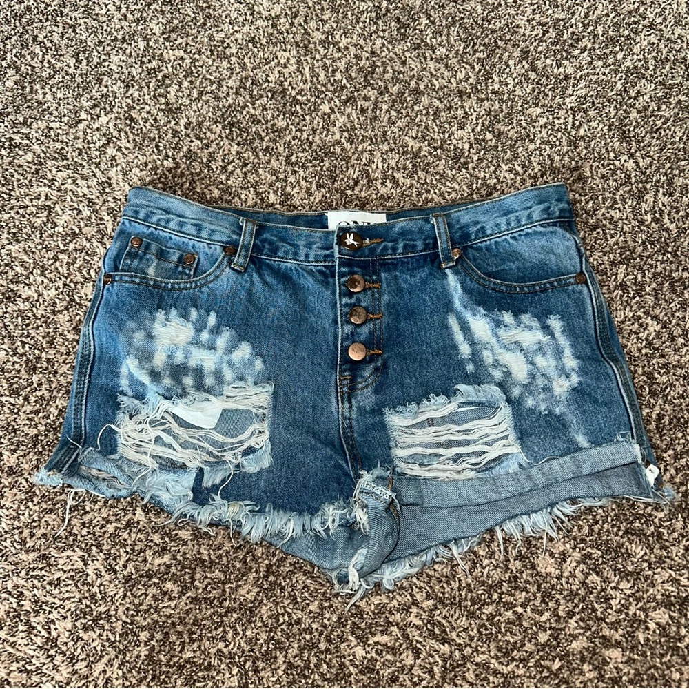 One Teaspoon Jean Shorts Size 31